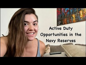 Active Duty Opportunities in the Navy Reserves