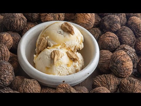 Maple Black Walnut Ice Cream