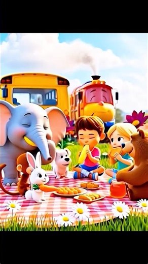 Cute Yellow Bus Picnic Story #viral #shorts #Picnic #Yellow #explore #funmoment