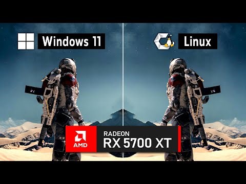RX 5700 XT: Windows 11 vs Linux CachyOS – Big FPS Difference? 🔥