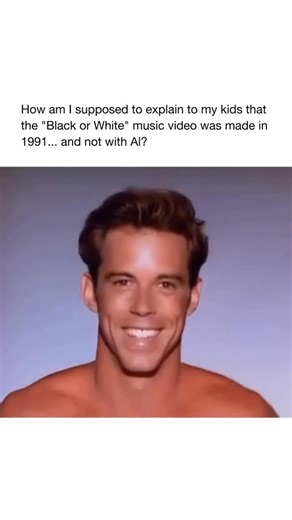 🎸 Rock History 🎸 on Instagram: "The famous face-morphing sequence in Michael Jackson’s “Black or White” (1991) looks like modern AI, but it was all early computer graphics. The effect used digital morphing, where animators marked key points on each face — eyes, mouth, jawline — and software blended them smoothly frame by frame. It was created by Industrial Light & Magic (ILM), the same studio behind Star Wars. At the time, this was cutting-edge tech: each transformation took hour