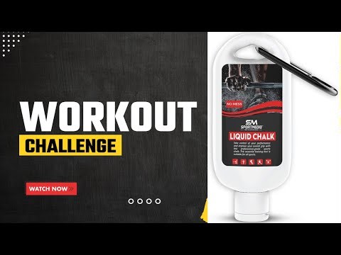 My New Best Gym Friend!! WAIT TILL THE END!! Liquid Chalk Review.