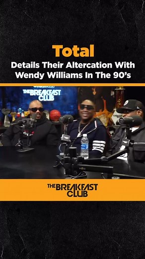 173K views · 4.2K reactions | @totalevolution95 recounts the time they ran down on Wendy Williams and what led them to do so  | Breakfast Club | Facebook