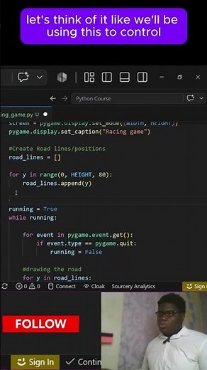 Pygame Clock #pythontutorial #pygame #python