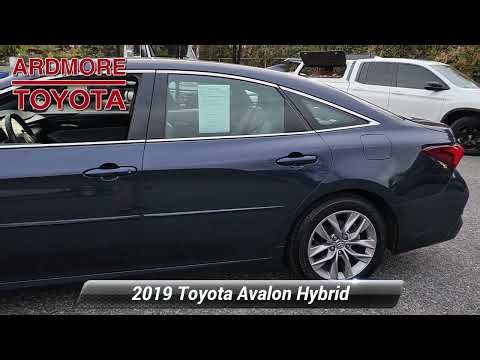 Certified 2019 Toyota Avalon Hybrid XLE, Ardmore, PA 2601321