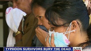 Burying the dead in the Philippines