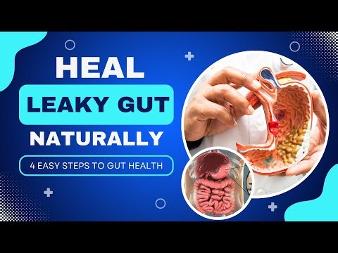How to Heal Leaky Gut in 4 Easy Steps | Natural Naturopathy Solution | #leakyguthealing