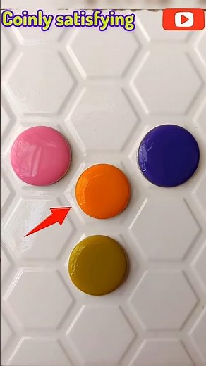 🌈🎨satisfying🎨Coinly Satisfying | Relaxing 3D Golden Splash Compilation,#shorts #shortsfeed #trending