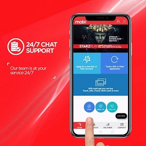 19 reactions · 10 comments | Available 24/7, our customer support agents will be here for you every step of the way via MyMobi app, whether you have questions about a new or existing Mobi DSL or Fiber account.  What are you waiting for? Download MyMobi app, there's so much to do on it!  #mobilb #mobidsl #MyMobi #switchtomobi #highspeedinternet #ISP #switchISPnow | mobi | Facebook