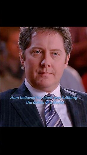 Alan believed his client was fulfilling the duties of a doctor#shorts #shortvideo