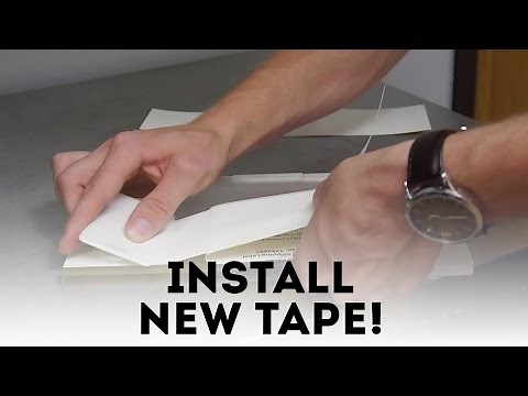 MakerBot Build Plate Tape Install