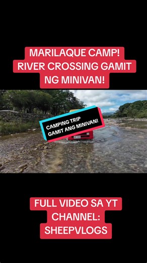 Camping sa Marilaque Gamit ang Minivan