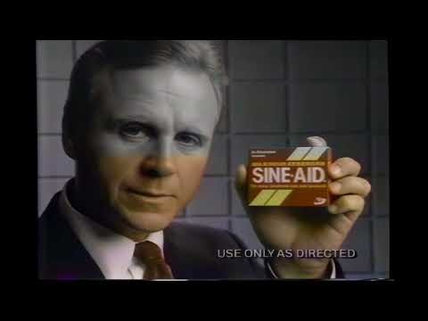 1988 Sine-Aid sinus medicine commercial (Restored)