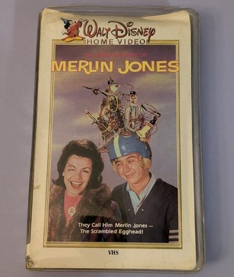 The Misadventures of Merlin Jones VHS - Walt Disney Home Video - 1960s Annette | eBay