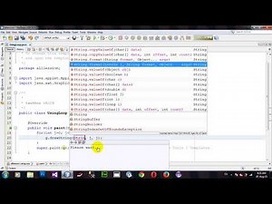 Using For Loop Display Number from Java Applet Netbeans