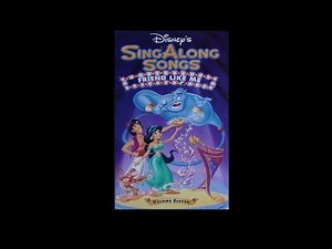 Digitized opening to Disney's SingAlong Songs Friend Like Me (USA VHS)