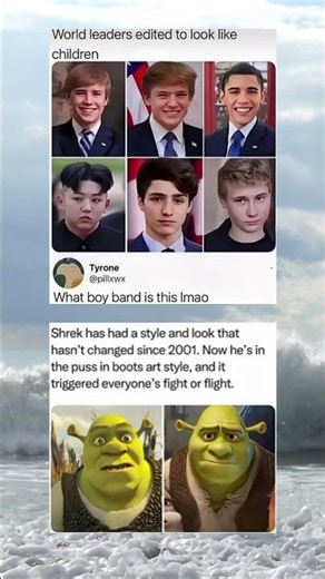Shrek had a style and look that hasn't changed
