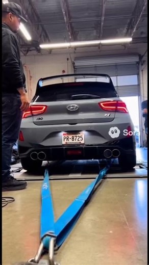Hyundai on dyno #tuned #cars