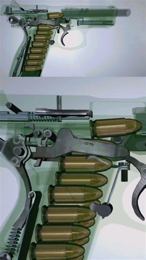 Cz 75b 9mm Review Firing Range 50 Meter Box Magazine 26 Rounds #subscribe #like For More Video