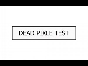 How to Check Laptop/Desktop Display for Dead Pixels