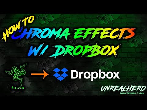 How to Download Razer Chroma Profiles w/ DropBox | Razer Synapse