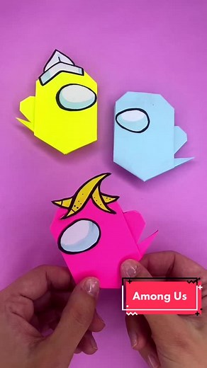 Learn to Make Among Us Origami with This Tutorial!