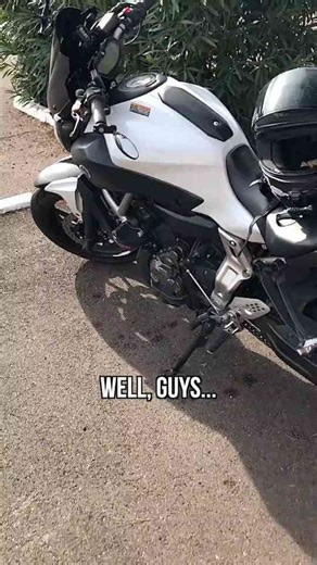 How to not ride a motorcycle