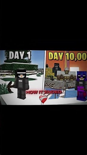 How SB737 started and ended in Minecraft #minecraft #sb737 #mcyt #gaming #100days #minecraftshorts