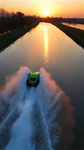 World paheli Pani per chalne wali Bugatti car 🚗🌊 #shorts #viral #vlog