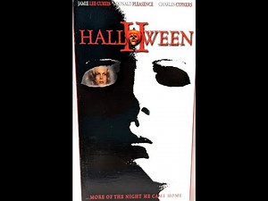 Opening to Halloween II (1981) (2001) VHS