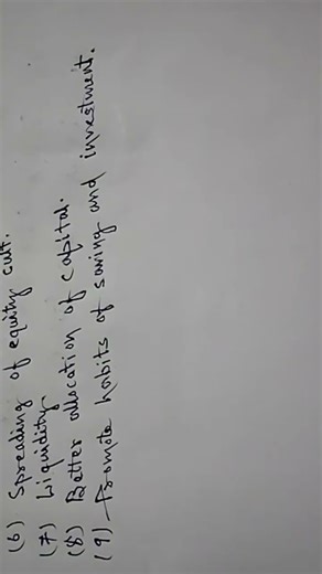 Meaning and functions of Stock Exchange, Class -XII Com.