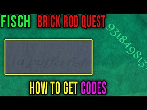 BRICK ROD CODE (MUSHGROVE TREE / BRINE POOL) - HOW TO GET [FISCH] - Roblox