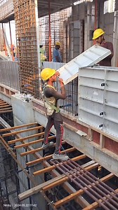 Mivan shuttering carpenter work #aluminium #construction #civil #building #mivan @highlight | Nintu Majumder