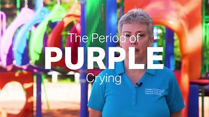 Parents of newborns experience a phase when nothing seems to soothe a crying infant. While it can be very frustrating and exhausting, it helps to understand that this is a normal part of every infant's development. The Period of PURPLE Crying is a new way to help parents remember and understand this time in their baby's life, which begins at about 2 weeks of age and continues until about 3-4 months of age. The acronym is a meaningful and memorable way to describe what parents and their babies ar