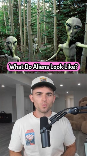 35K views · 819 reactions | What Do Aliens Actually Look Like? #alien #aliens #space #myth #education #facts #history #fun #sambucha | Sambucha | Facebook