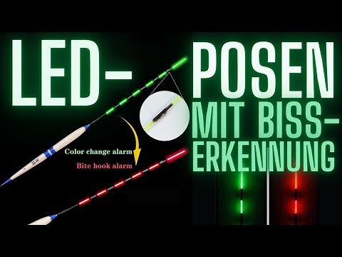 Test: LED floats with automatic bite detection. Crazy fishing gadget or useful tool?