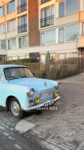 Trabant 601, a iconic vehicle produced in East Germany (DDR). Known as the