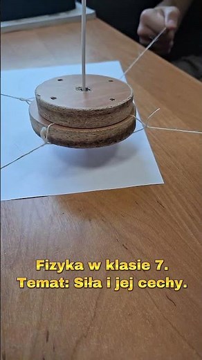 Fizyka w klasie 7 szkoły podstawowej. Siła i jej cechy. #naukaprzezdziałanie #fizyka #współpraca