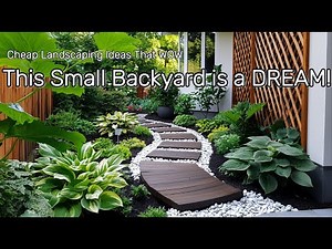Small Backyard Oasis 2025: Budget-Friendly Landscaping with Natural Elements