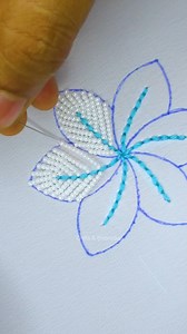 Amazing Flower Hand Embroidery with Beads! 🪡🔥😱 #viralreels #fb #embroidery #viralvideo #love #reelsfb #shorts #trending #everyone #reels #viral #cute | Crafts & Embroidery
