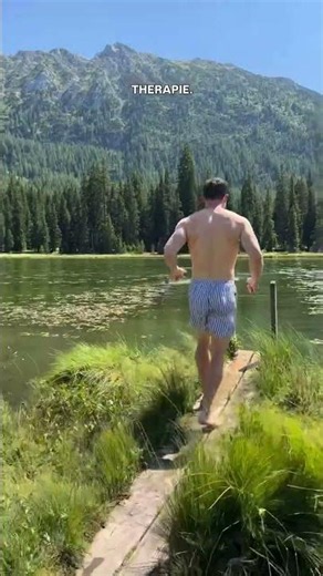 In die Natur gehen. Eine Nacht auf der Alm verbringen. In den See zu springen. Die beste Therapie💚