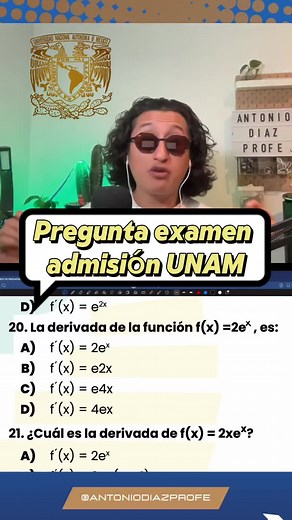 Resolviendo una Pregunta del Examen de Admisión UNAM