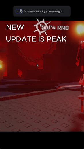 Sols rng peak update #roblox #solsrng #solsrngbossfight