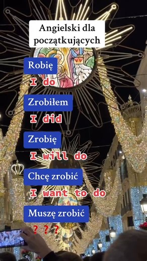 Kasia z Hi 👋 Five/angielski online/DARMOWA lekcja próbna on Instagram: "Zaobserwuj🙏 I do / I did / I will do / I have to do 🇬🇧 To są podstawowe zdania, które pozwalają mówić o tym, co robisz teraz, co zrobiłeś i co musisz zrobić. Przykłady (A2): ✔️ I do. – Robię / Zgadzam się 👉 I do my homework. – Robię zadanie domowe. ✔️ I did. – Zrobiłem / Zrobiłam 👉 I did my homework yesterday. – Wczoraj zrobiłem zadanie domowe. ✔️ I will do. – Zrobię 👉 I will do it tomorrow. – Zrobię to jutro. ✔️ I ha