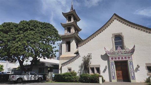 Explore the unique design of this historic Honolulu church