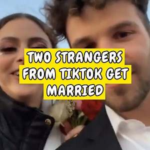 30K views · 111 reactions | These two strangers decided to meet up and get married because they can  | Happiest | Facebook