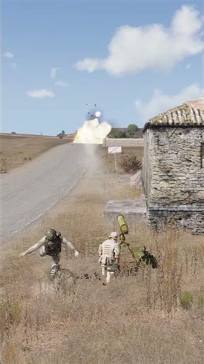 cornet missile shot #arma3 #army