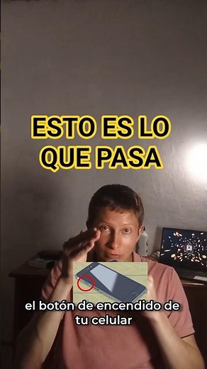 ¿Qué pasa si mantienes presionado este botón del celular?