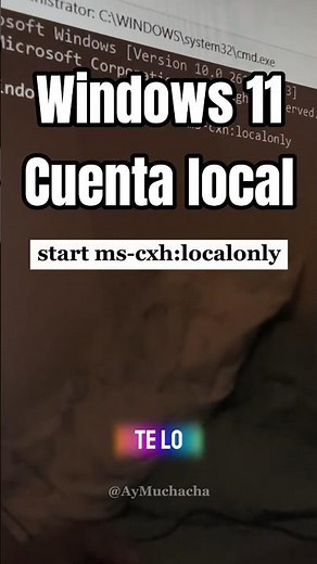 How to create a local account in Windows 11 #Shorts