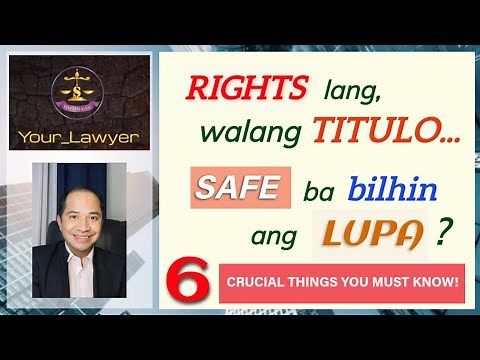 BUYING RIGHTS TO UNTITLED LANDS | THINGS THAT YOU NEED TO KNOW BEFORE YOU BUY AN UNREGISTRED LAND